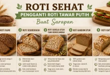 Roti Sehat Pengganti Roti Tawar Putih Buat Sarapan