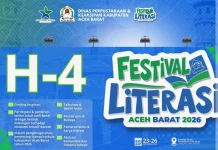 Dispusip Aceh Barat Akan Mengelar Festival Literasi, dan Pameran Buku