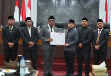 DPRK Nagan Raya Sahkan KUPA dan PPAS Perubahan APBK 2026