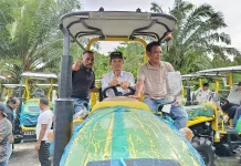 Bantuan 74 Alsintan Diserahkan, Bupati Aceh Barat Bidik Produksi Petani