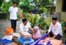 Pemkab Nagan Raya Bantu Korban Kebakaran, Rumah Aminah Direhab