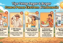 Tips jitu menjaga tubuh tetap segar dan bugar di tengah cuaca panas ekstrem