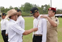 Dek Fadh Tekankan Disiplin, Soliditas, dan Kepedulian Sosial dalam Diklat Gerindra