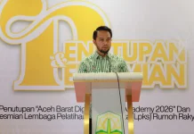 LPKS Rumoh Rakyat Diresmikan, Wadah Talenta Muda Aceh Barat
