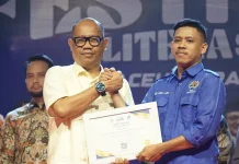 PWI Aceh Barat Raih Penghargaan Pegiat Literasi 2026