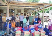 Pemkab Nagan Raya Salurkan Bantuan Korban Puting Beliung Panton Bayam