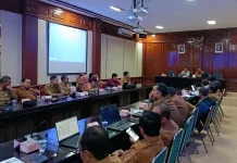 Bapperida Bahas Percepatan Rehabilitasi dan Rekonstruksi Pasca bencana
