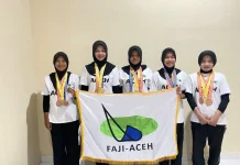 Atlet FAJI Nagan Raya Tambah Dua Perunggu di Kejurnas Arung Jeram 2026