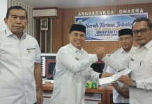 Alwi Purna Tugas, Bupati Simeulue Tunjuk Novikar Setiadi sebagai Plt Inspektur