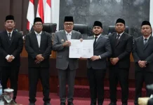 DPRK Nagan Raya Sahkan Perubahan APBK 2026