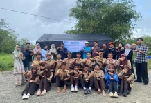 UTU Bekali Siswa SMK Negeri 1 Samatiga Keterampilan Pembibitan Mangrove