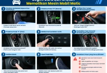 Begini Cara dan Urutan Mematikan Mesin Mobil Matic