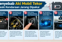 Penyebab Aki Mobil Tekor meski Kendaraan Jarang Dipakai