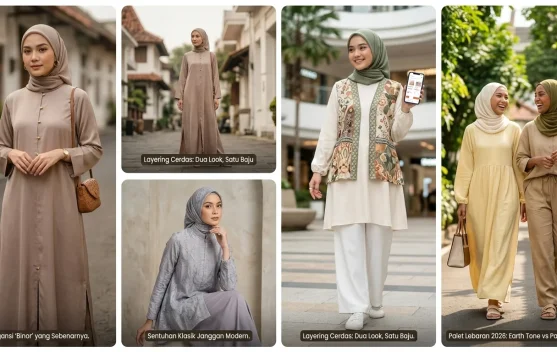 Bocoran Tren Busana Muslim Wanita Lebaran 2026
