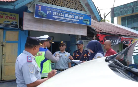 Dishub Aceh Barat Lakukan Rampcheck Bus jelang Mudik Idul Fitri