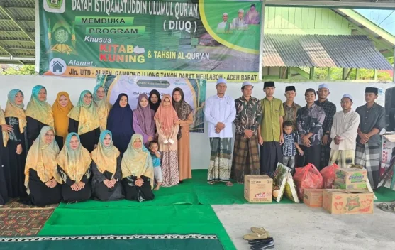 Ikatan Istri Karyawan BSI Meulaboh Santuni Santri Yatim