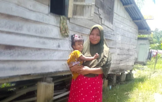 Putri Kecil dari Tumpok Ladang dan Mimpi Akan Rumah Layak