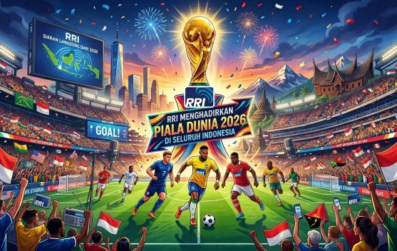 RRI Resmi Hadirkan siaran Langsung Piala Dunia 2026 di Seluruh Indonesia