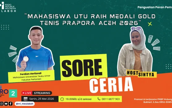 Kuliah Jalan, Emas Pun Datang! Kisah Mahasiswa UTU di Prapora Aceh 2026