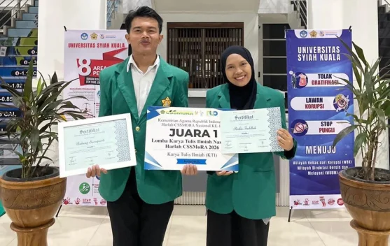 Integrasikan AI dan Maqashid Syariah, Mahasiswa USK Juara 1 LKTI CSSMoRA Nasional 2