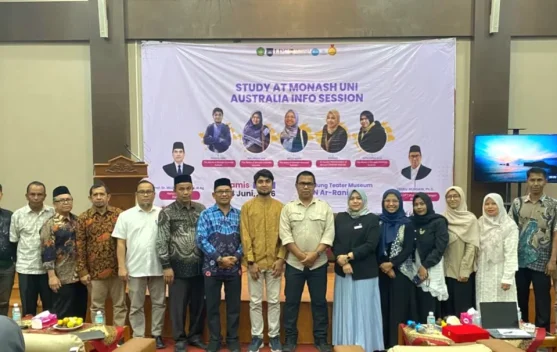Siswa MAN 1 Aceh Barat Ikuti Sosialisasi Beasiswa Monash University Australia