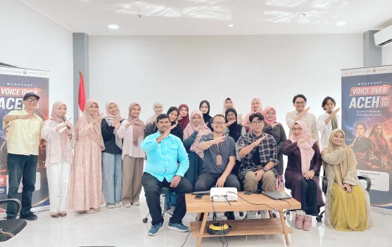 Komunitas VO Aceh Adaptasi Kisah Tiga Pahlawan Perempuan dalam Audio Drama
