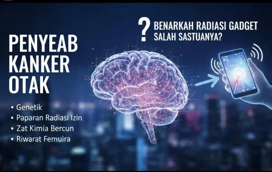 Penyebab Kanker Otak, Benarkah Radiasi Gadget Salah Satunya?