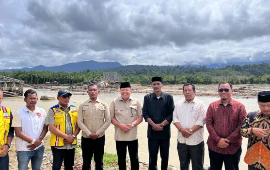 Bupati TRK Minta Dukungan DPR RI Bangun Kembali Jembatan Alue Wakie