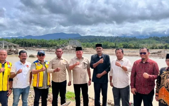 Ghufran Komit Perjuangkan Perbaikan Infrastruktur Rusak di Nagan Raya