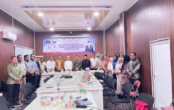 Pemkab Aceh Jaya Bentuk Pokja Budaya Sekolah Aman dan Nyaman