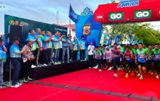Polda Aceh Laksanakan Bhayangkara Run 2026