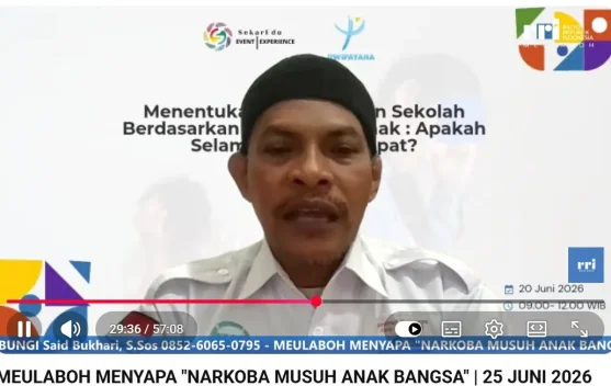 Narkoba Dinilai Ancam Terwujudnya Indonesia Emas 2045