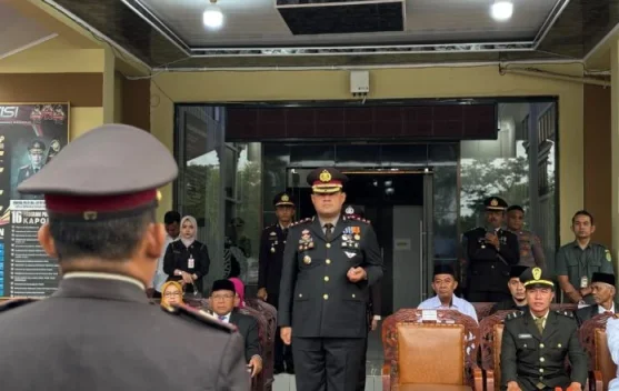Polres Simeulue  Gelar Upacara HUT Bhayangkara Ke-80