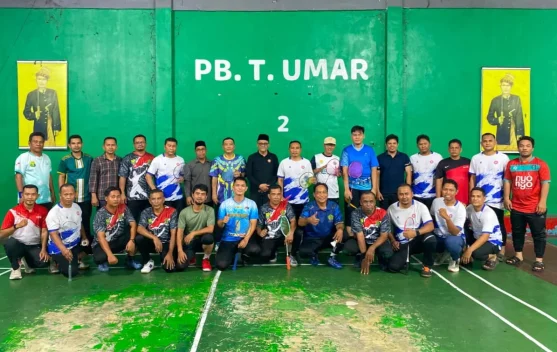 PB Kemenag Aceh Barat Jamu PB Kemenag Kota Banda Aceh dalam Laga Persahabatan