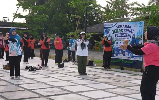 BPJS Kesehatan Meulaboh menyelenggarakan Kegiatan Gerak Sehat Peserta Prolanis