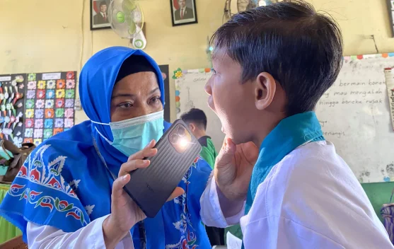 Puskesmas Suak Ribee Skrining Kesehatan Siswa Baru di 10 Sekolah