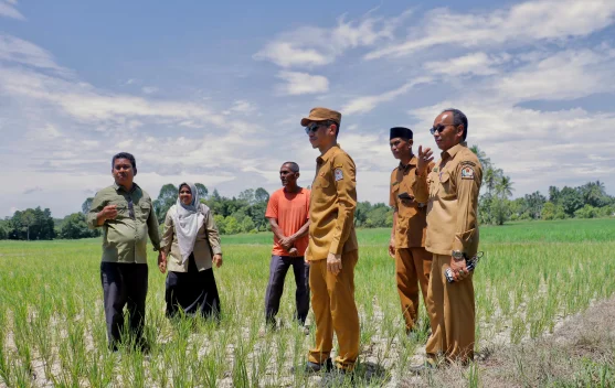 Bupati Aceh Barat Percepat Penanganan Kekeringan, Distribusikan 200 Unit Pompa Ai