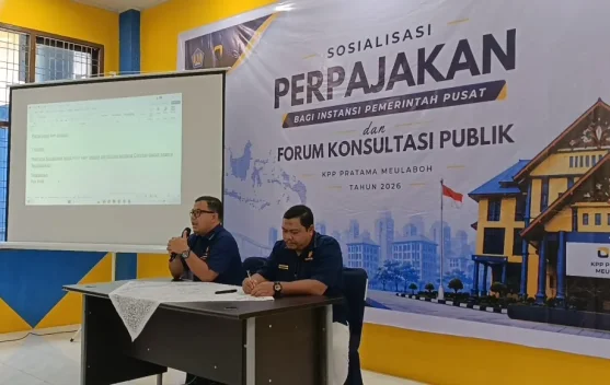 KPP Pratama Meulaboh Perkuat Sinergi Perpajakan Bersama Instansi Pusat