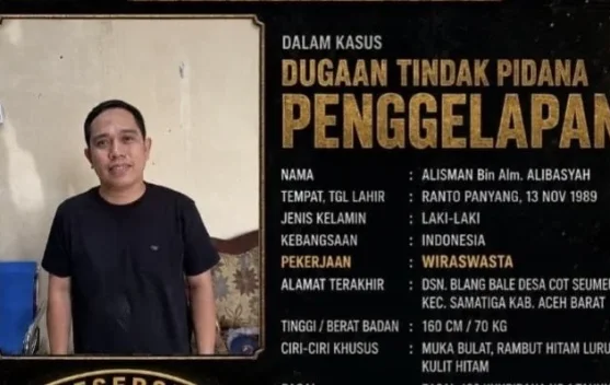 Polres Aceh Barat Terbitkan DPO Kasus Dugaan Penggelapan
