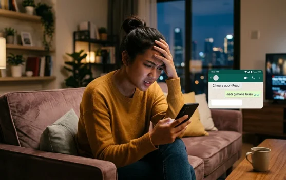 Sudah Dibaca, Kok Diam? Fenomena “Read Doang” yang Bikin Geregetan