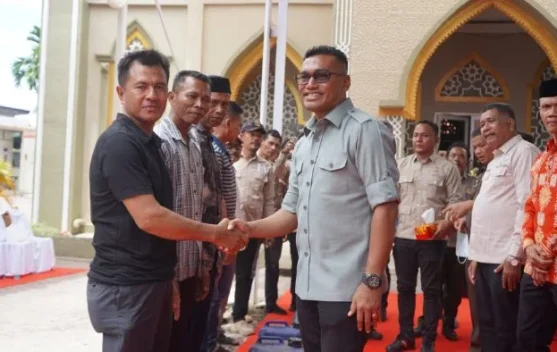 Kelompok Tani Abdya Terima Bantuan Pupuk Organik Cair dari TMI
