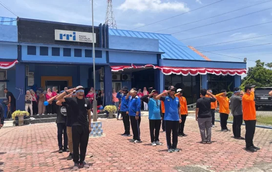 Lomba PBB Warnai Kebersamaan RRI Meulaboh dalam Rangka Hari Radio ke-81