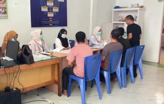 Puskesmas Meureubo Screening HIV/AIDS dan TB bagi Warga Binaan Lapas Meulaboh