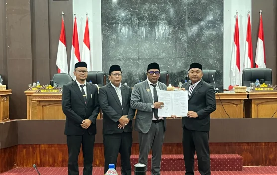 DPRK Nagan Raya Sahkan KUA-PPAS APBK Tahun Anggaran 2027