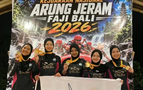 Atlet FAJI U-19 Nagan Raya Raih Emas Kejurnas Arung Jeram 2026