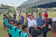 Bupati Aceh Jaya Dukung Pembinaan Sepak Bola Usia Dini