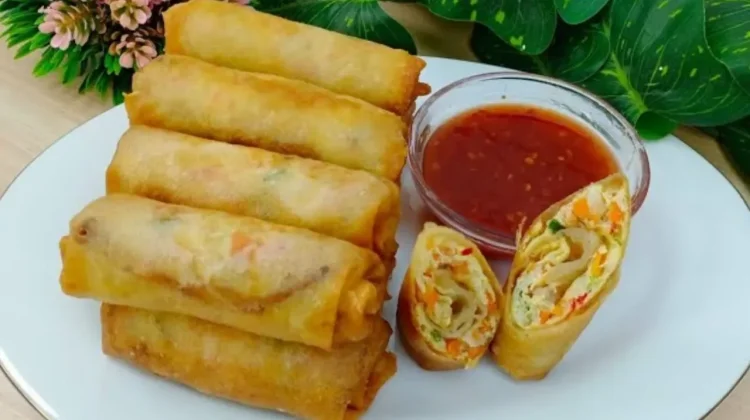 Lumpia Isi Telur Jadi Camilan Sederhana Favorit Keluarga
