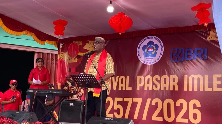 Bupati Mimika Buka Festival Pasar Imlek 2577 Perkuat Toleransi