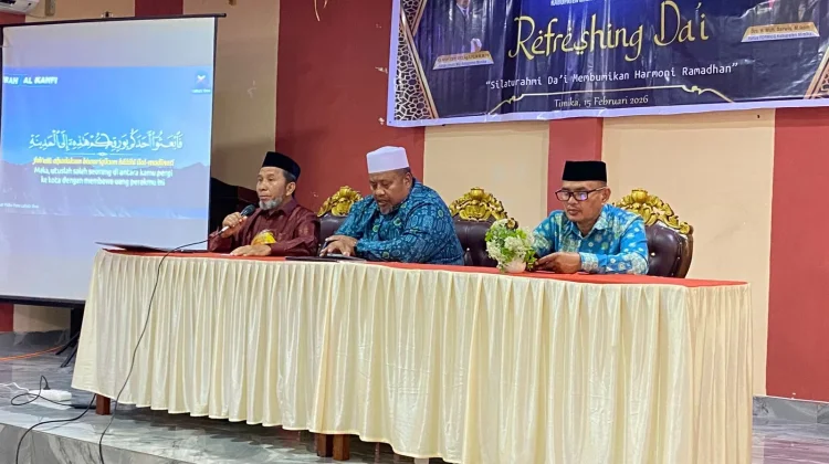 FORMIGG–MUI Mimika Gelar Refreshing Da’i jelang Ramadhan 1447 H