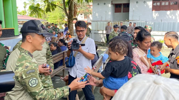 Kogabwilhan III Gelar Bakti Sosial Pemeriksaan Kesehatan di Mimika